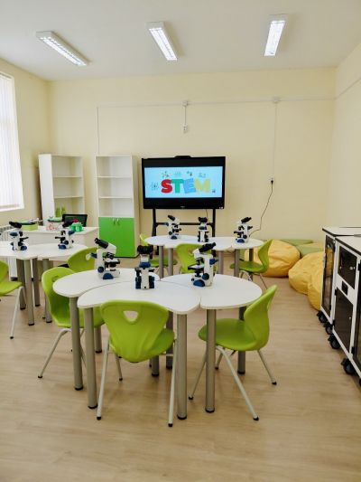 Откриване на STEM кабинета по природни науки  - ОУ Христо Ботев - Юнаците